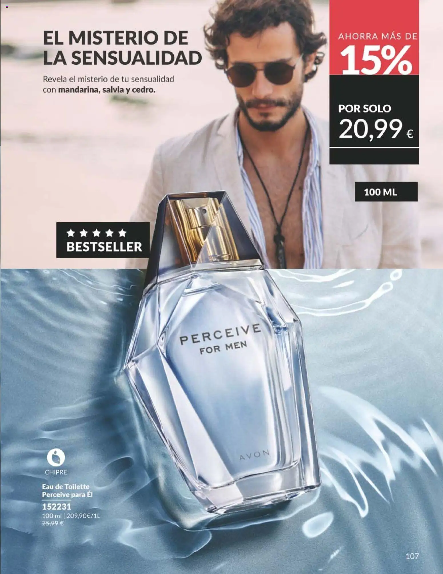 Catálogo AVON campaña 1 │ válido desde el 01.01.2026 | Página: 107 | Productos: Perfume, Eau de toilette