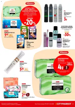  | Sivu: 17 | Tuotteet: Rakkolaastari, Hoitoaine, Antiperspirantti, Laastari