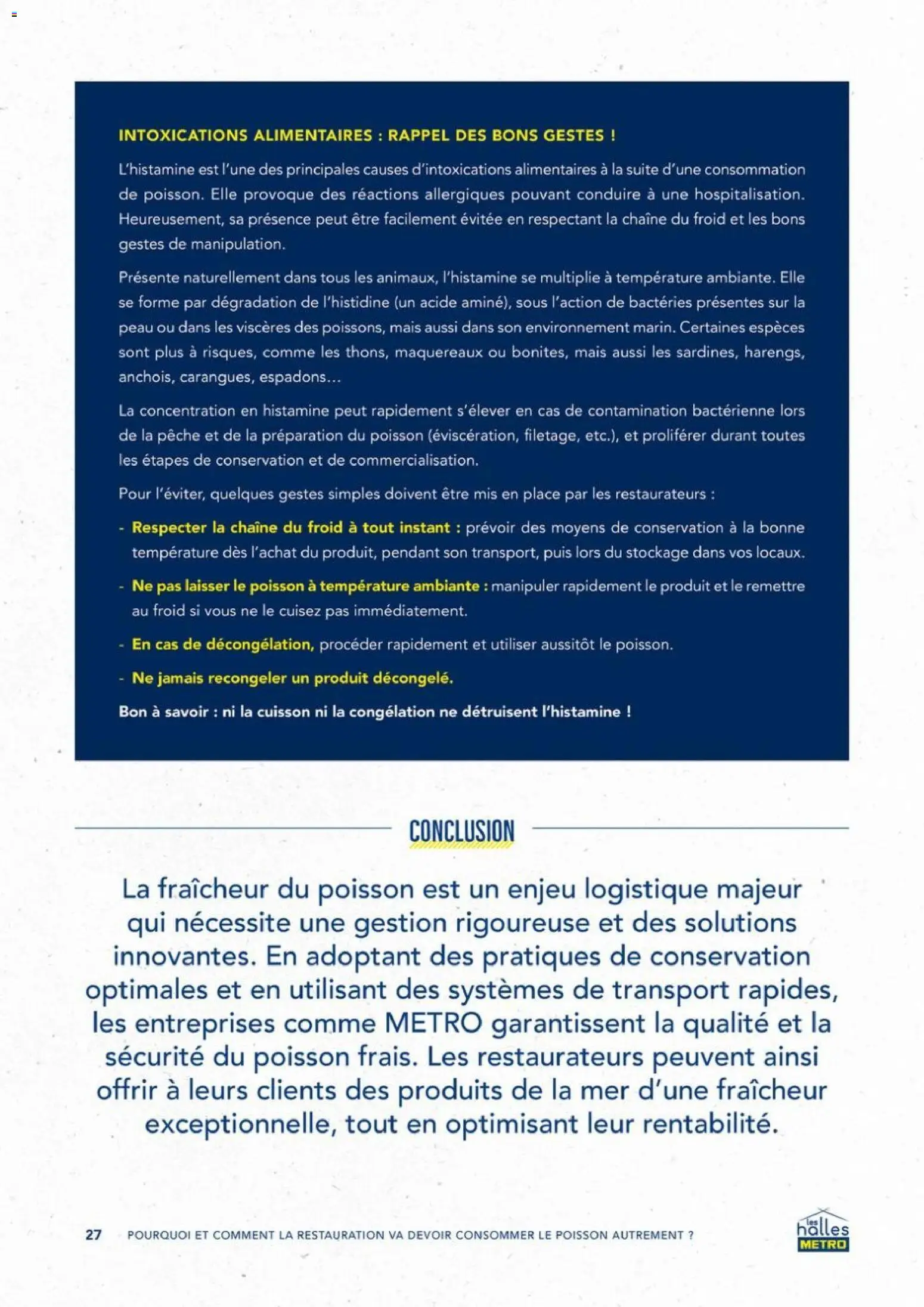 {H1} | Page: 27 | Produits: Pêche, Mais, Poisson