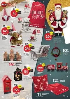 Maxi Bazar - Prévisualisation de Maxi Bazar Noël valide à partir de 05.11.2025 | Page: 6 | Produits: Écharpe, Pomme, Boîte aux lettres, Ski