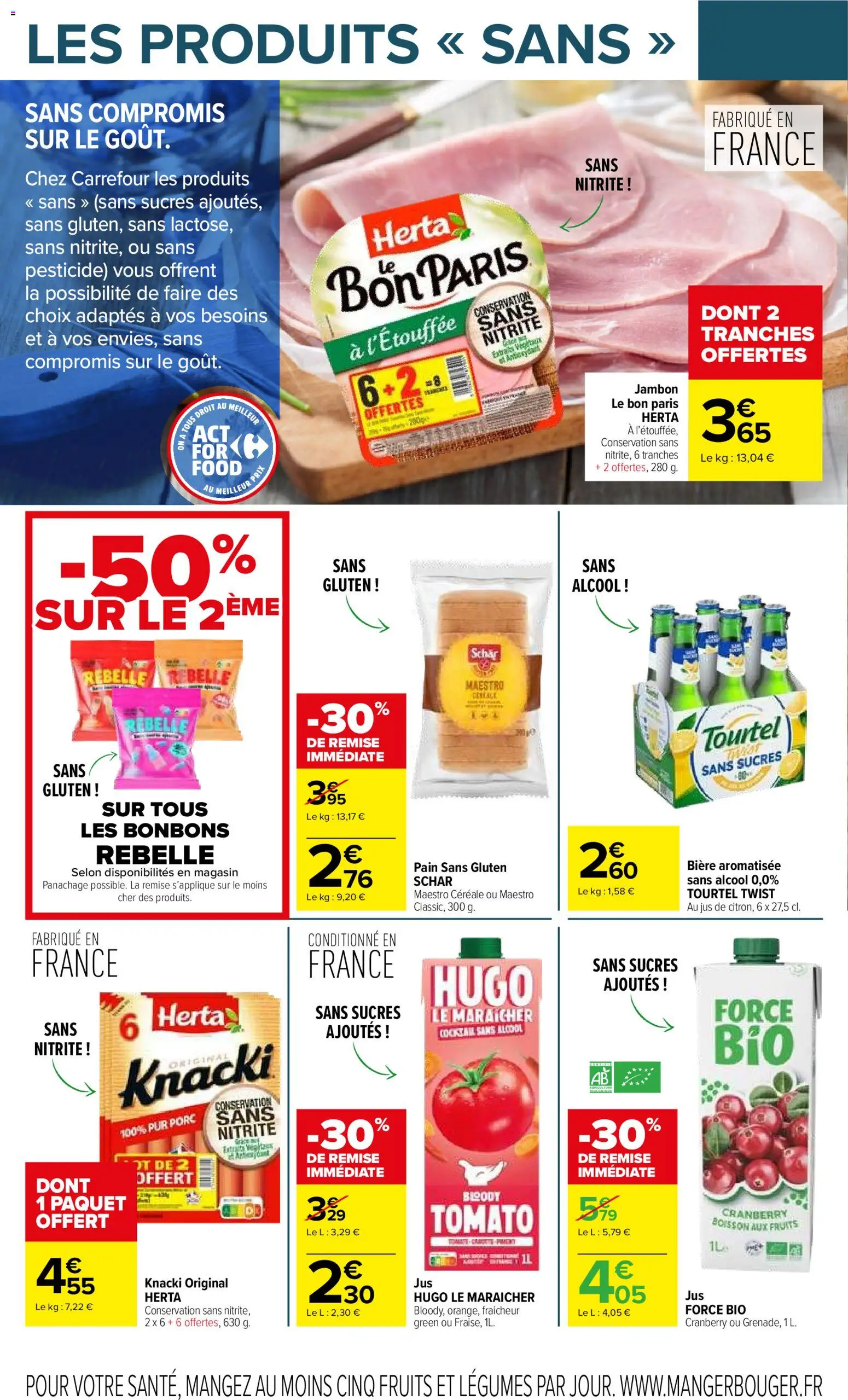 {H1} | Page: 14 | Produits: Bière, Porc, Bonbons, Céréales