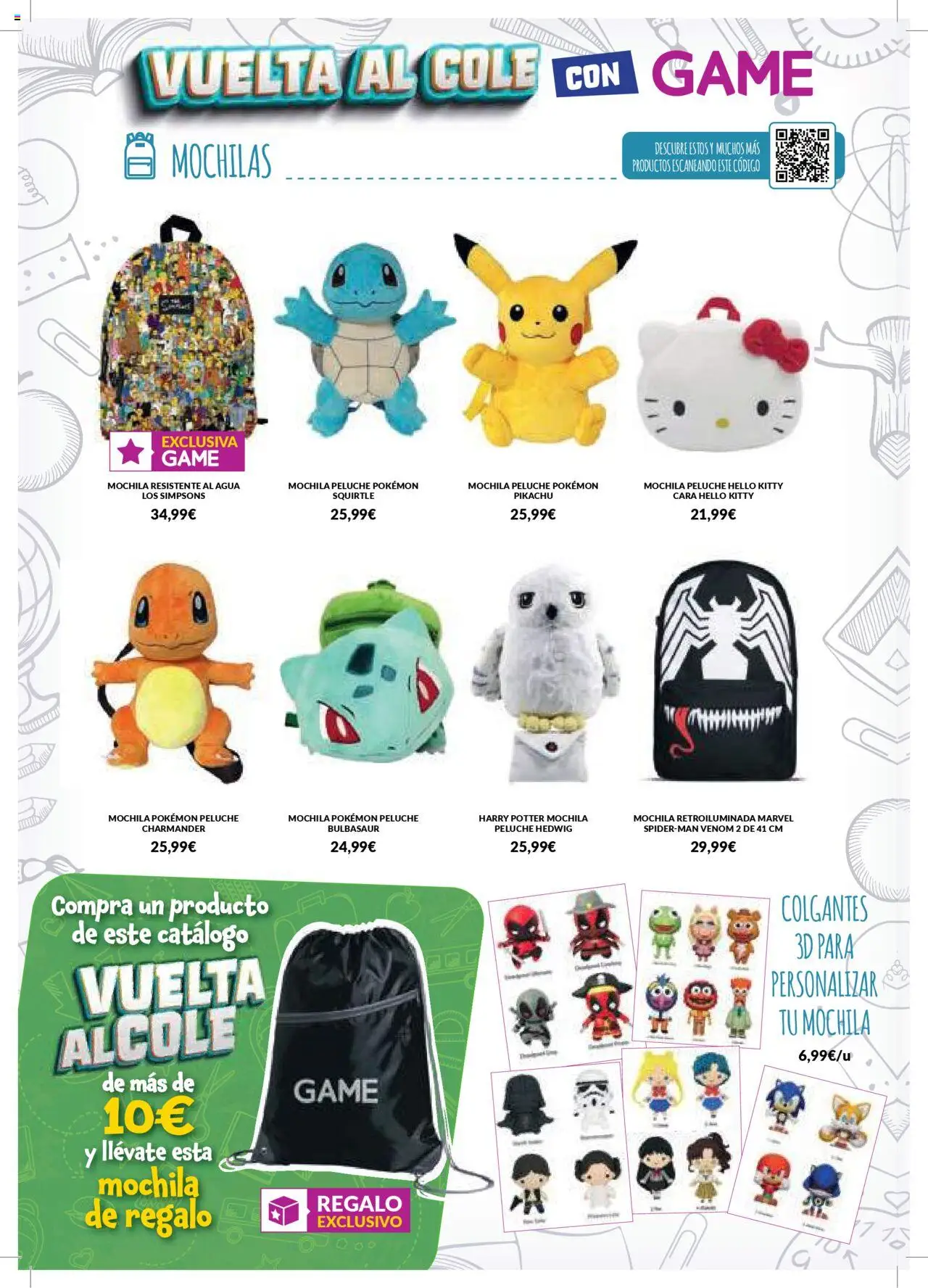 Game folleto │ válido desde el 18.08.2025 | Página: 2 | Productos: Mochila