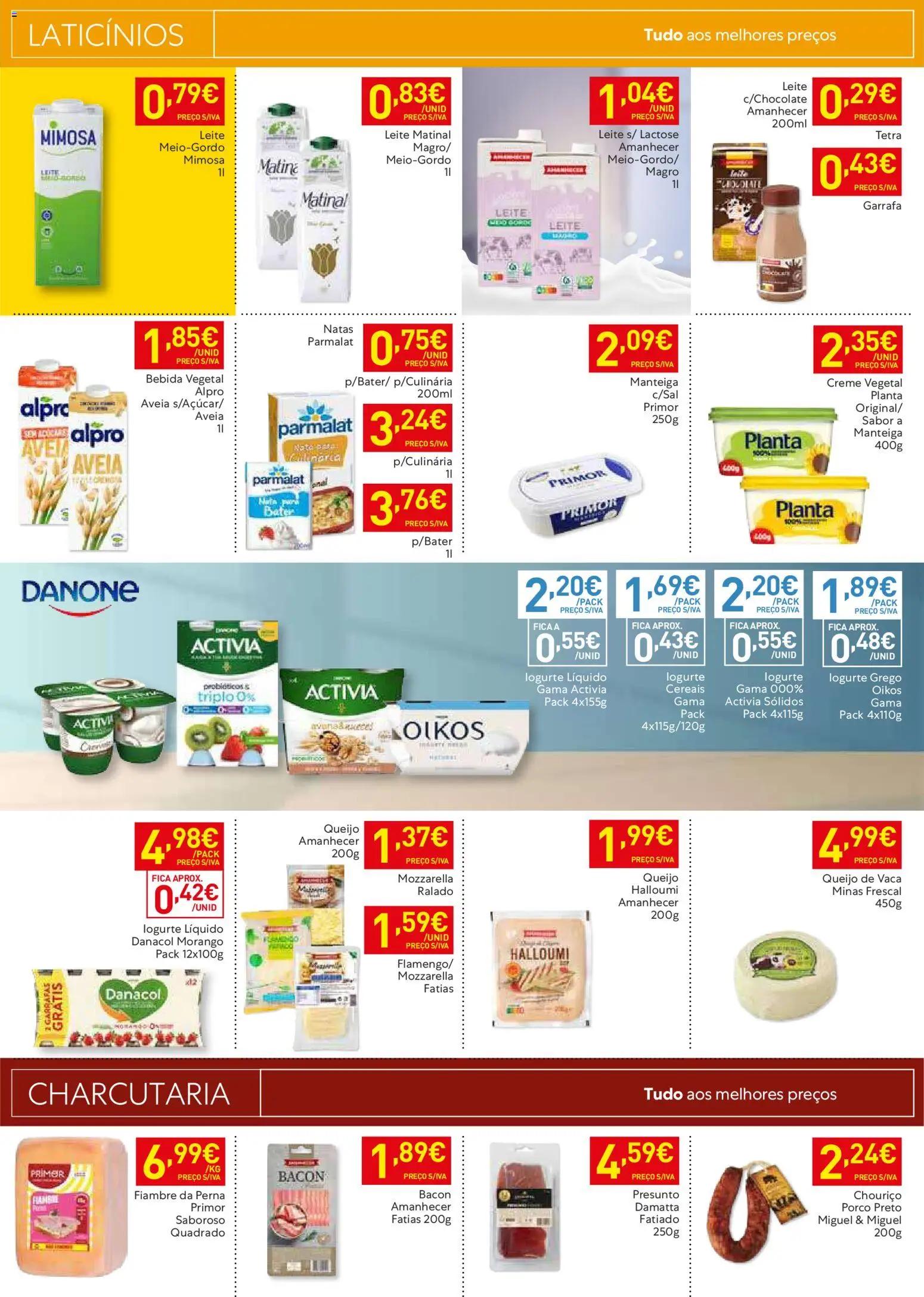 Recheio folheto Madeira │ válido de 24.02.2026 | Página: 8 | Produtos: Aveia, Bacon, Nata, Bebida