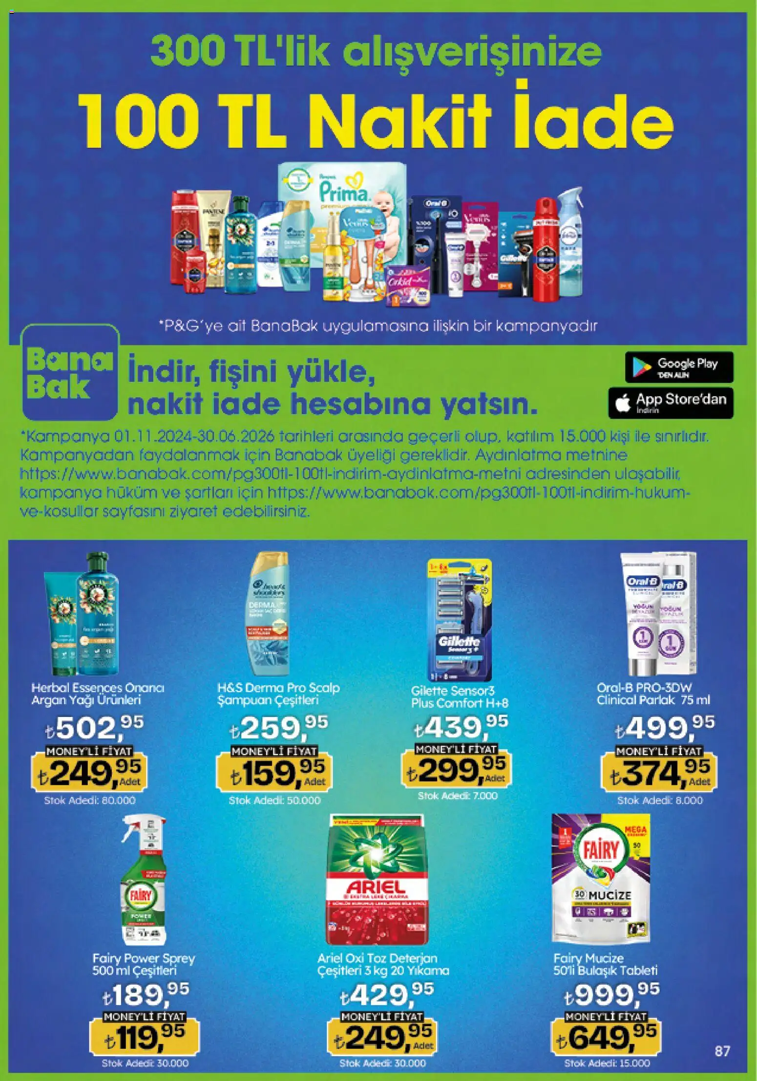 Migros Katalog - 5M Migroskop Dijital - 12.03.2026 tarihinden itibaren geçerlidir | Sayfa: 87 | Ürünler: Şampuan, Deterjan