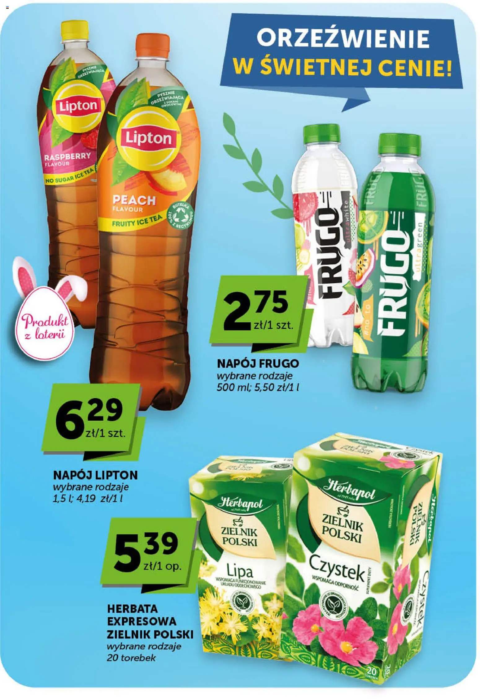 Groszek gazetka - Minimarket od 02.04.2026 | Strona: 17 | Produkty: Ice Tea, Herbata
