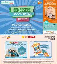 Anteprima del volantino Volantino Spazio Conad	 valido a partire dal 13.02.2026 | Pagina: 23 | Prodotti: Tè, Occhiali