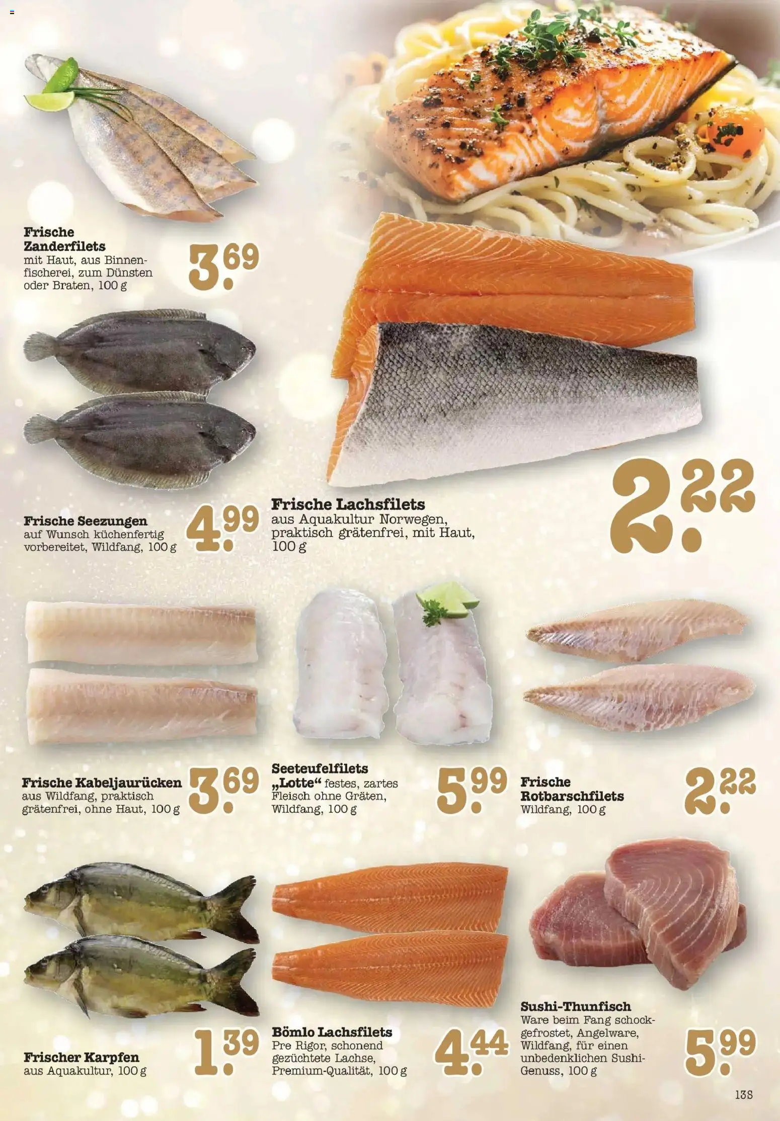 Edeka prospekt Offenbach	 – gültig ab 14.12.2025 | Seite: 13 | Produkte: Fleisch