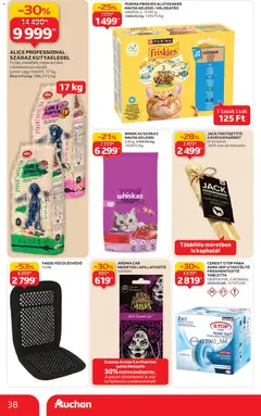 Auchan Akciós újság - amely érvényes a következő dátumtól: 22.01.2026 | Oldal: 38