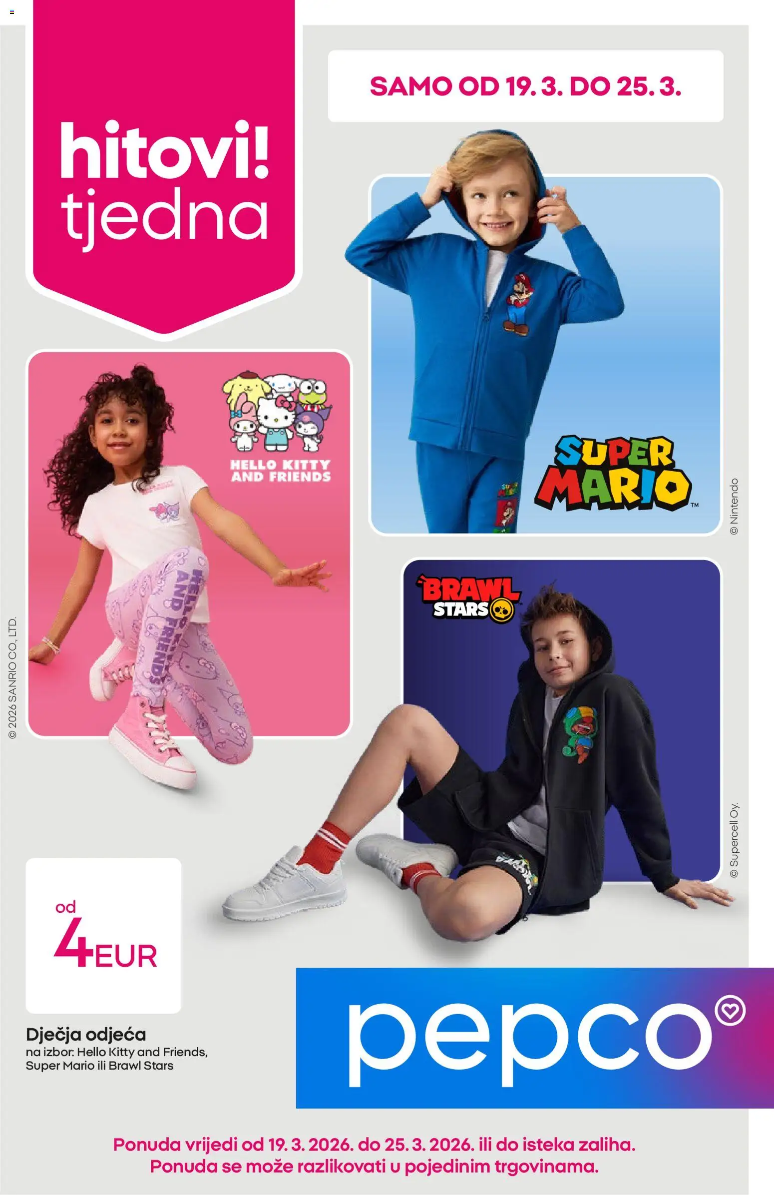 Pepco katalog | vrijedi od 19.03.2026 | Stranica: 1 | Proizvodi: Odjeća