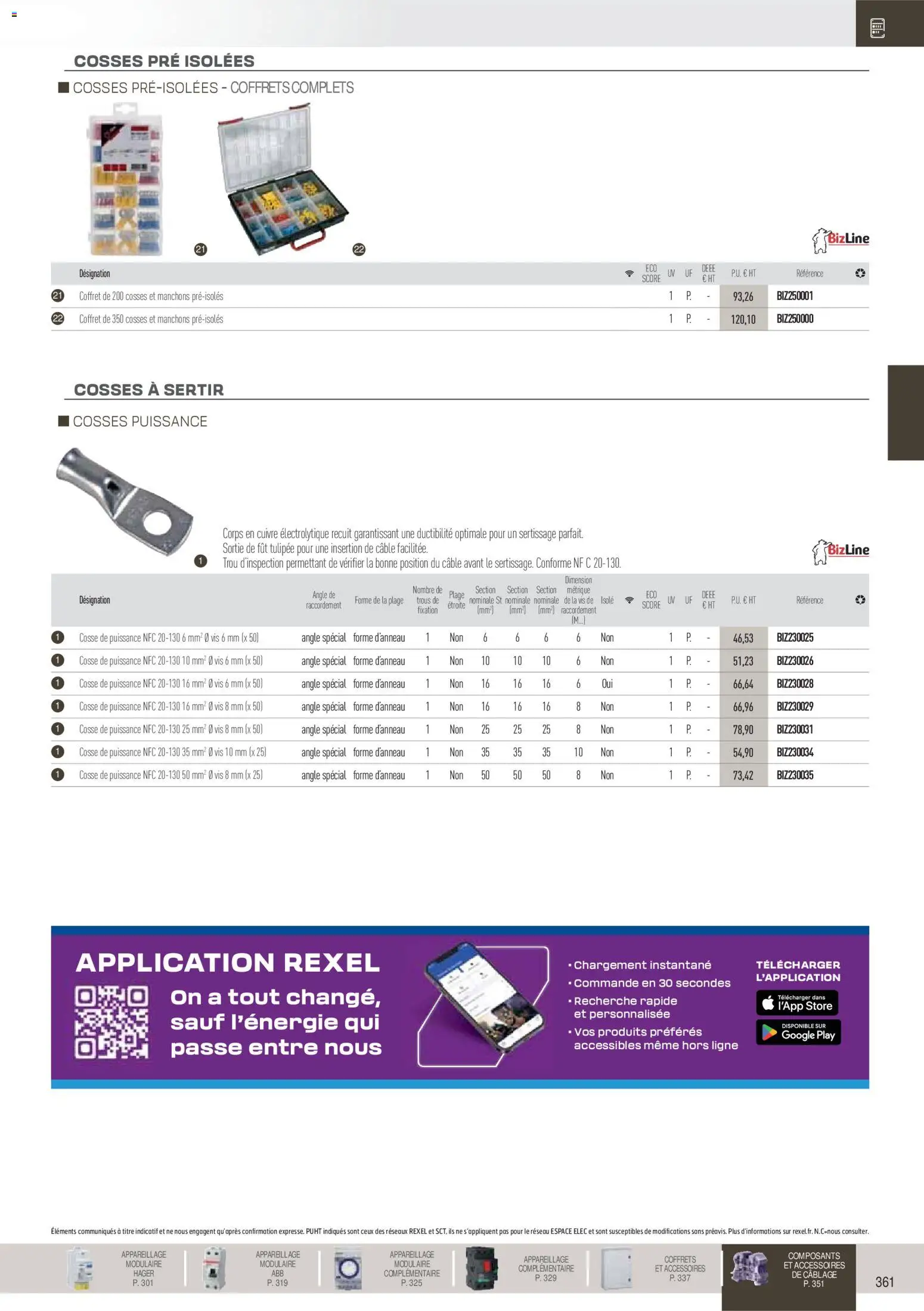 {H1} | Page: 162 | Produits: Câble, Store