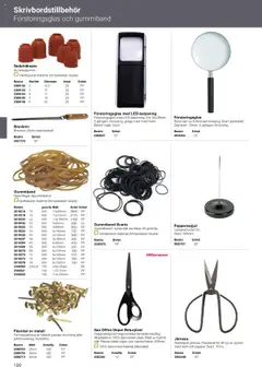 Office Depot - Kontorskatalog 2024   - Förhandsvisning av reklamblad från butik Office Depot aktuell från 15.02.2024 | Sida: 152 | Produkter: Förstoringsglas, Sax, Batteri