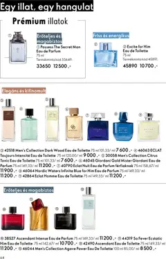 Oriflame Black Friday - amely érvényes a következő dátumtól: 12.11.2025 | Oldal: 64 | Termékek: Tonic, Parfüm, Só