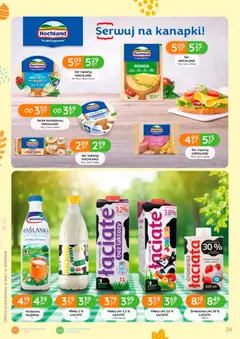 Pogląd oferty "Eurocash gazetka - Oferta Produktowa" - ważna od 05.03.2026 | Strona: 24 | Produkty: Serek kanapkowy, Ser topiony, Mleko, Ser