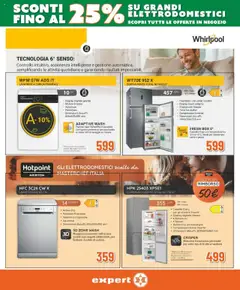 Volantino Expert del 11.09.2025 | Pagina: 8 | Prodotti: Compressore, Lavatrice, Vassoio, Portaposate