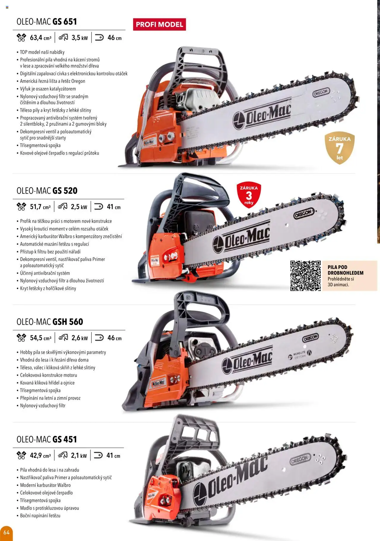 Mountfield katalog 2025 od 16.04.2025 | Strana: 64 | Produkty: Nářadí, Čerpadlo, Pila, Skříň