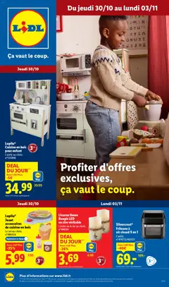LIDL - Prévisualisation de LIDL catalogue les bonnes affaires de la semaine valide à partir de 30.10.2025