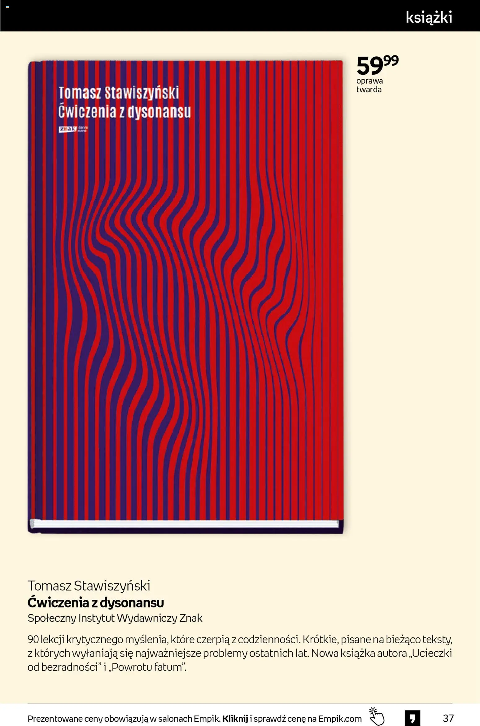 Empik Black Friday od 29.10.2025 | Strona: 37 | Produkty: Książki
