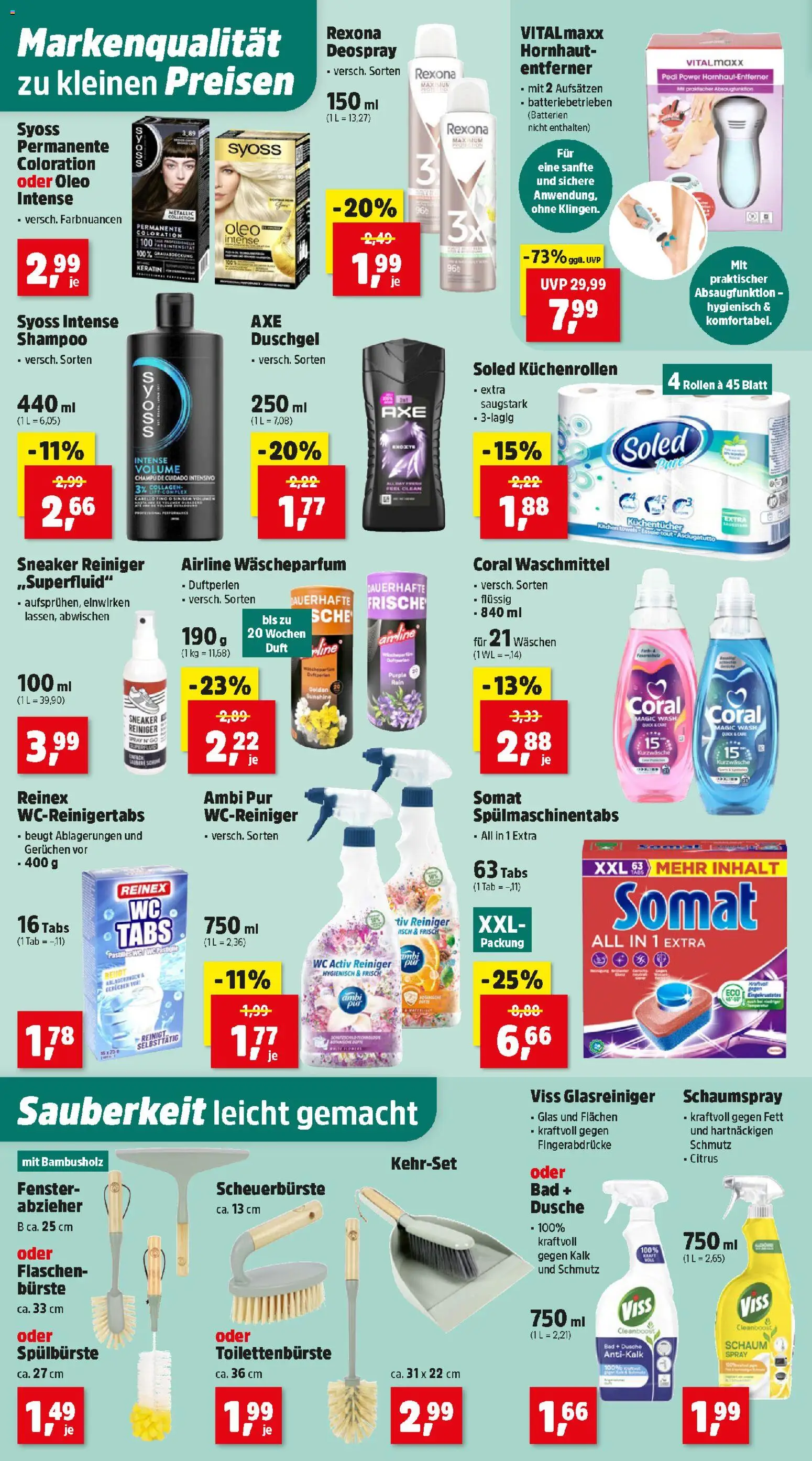 Thomas Philipps Flugblatt gültig ab 20.04.2026 | Seite: 20 | Produkte: Shampoo, Bürste, Duschgel, Waschmittel