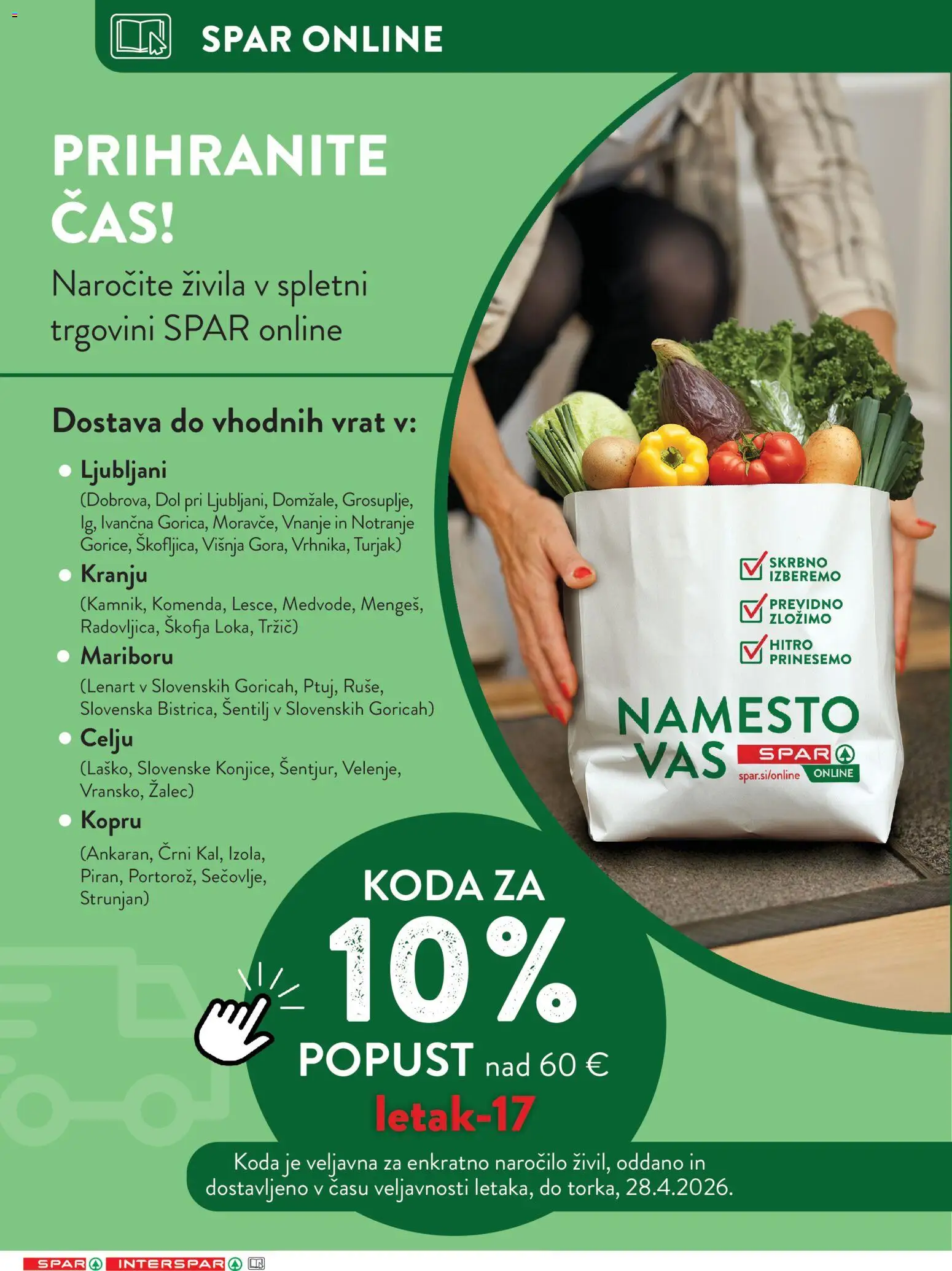 Novi Spar katalog ponudbe – veljaven od 22.04.2026 | Stran: 36