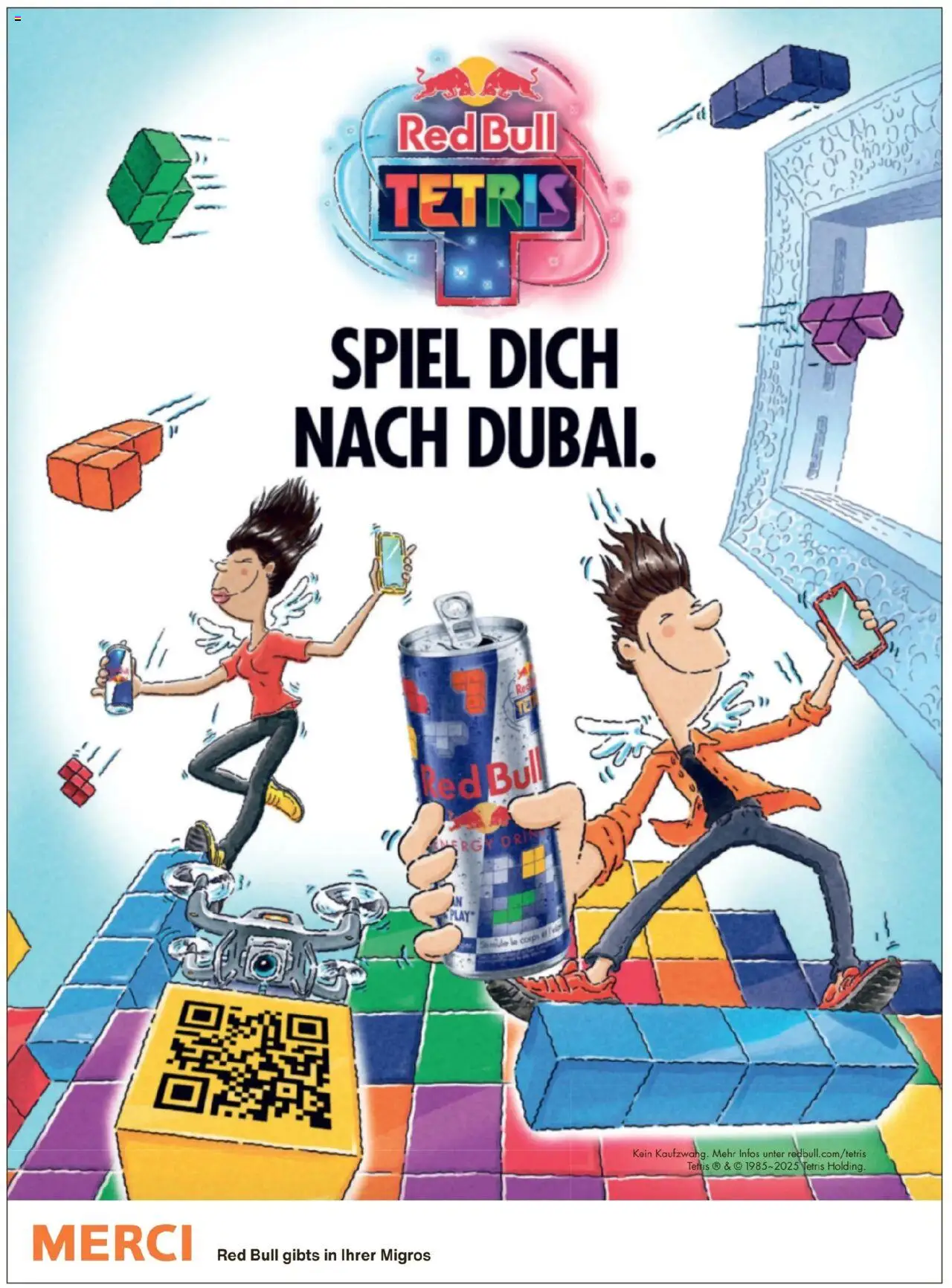 Migros Magazin – gültig ab 22.09.2025 | Seite: 28 | Produkte: Red bull, Spiel