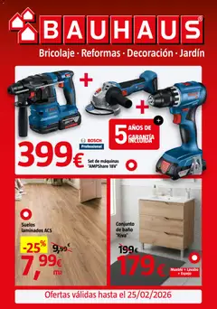 Vista previa Bauhaus folleto válido desde el 29.01.2026