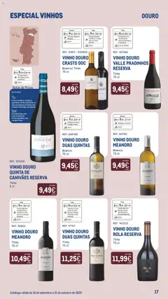 Makro - Especial Vinhos │ válido de 16.09.2025 | Página: 17 | Produtos: Pratos, Tinta, Vinho, Compota