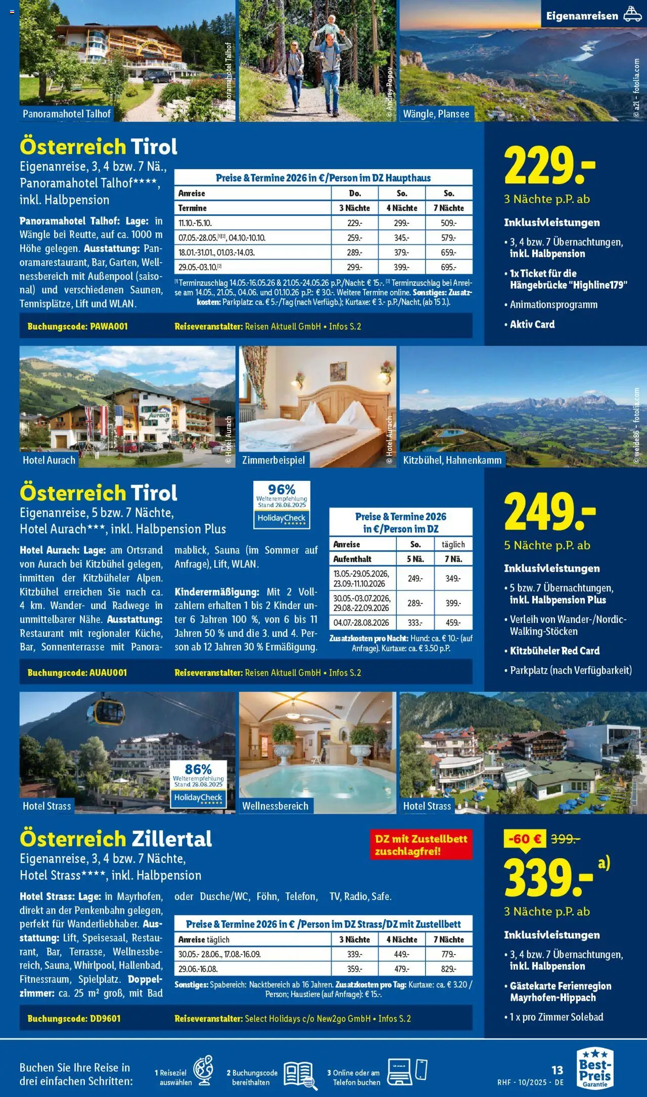 Lidl Reisen Prospekt 	 – gültig ab 26.09.2025 | Seite: 13 | Produkte: Bad, Telefon