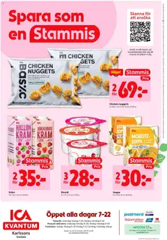 ICA Kvantum reklamblad aktuell från 14.07.2025 | Sida: 8 | Produkter: Kräm, Hallon, Spel, Soppa