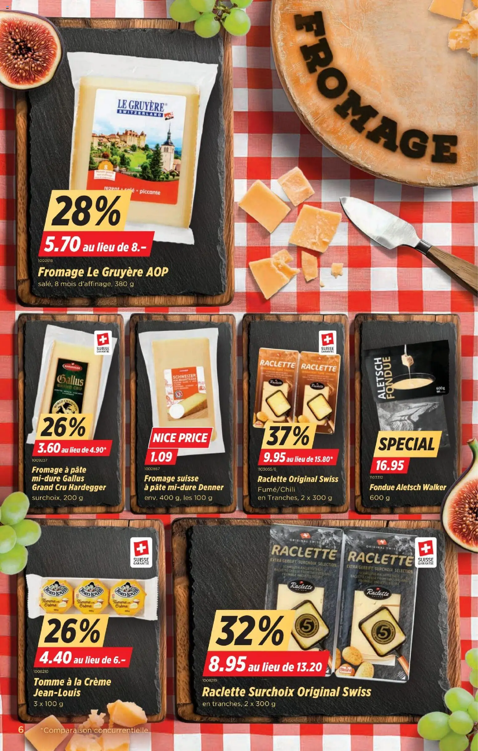 Denner Aktionen FR – gültig ab 18.11.2025 | Seite: 6 | Produkte: Raclette, Fondue, Creme