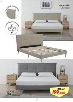 Pré-visualização Espaço Casa - Catálogo Kaliási - Sofás Camas válido de 21.07.2025 | Página: 30 | Produtos: Cama