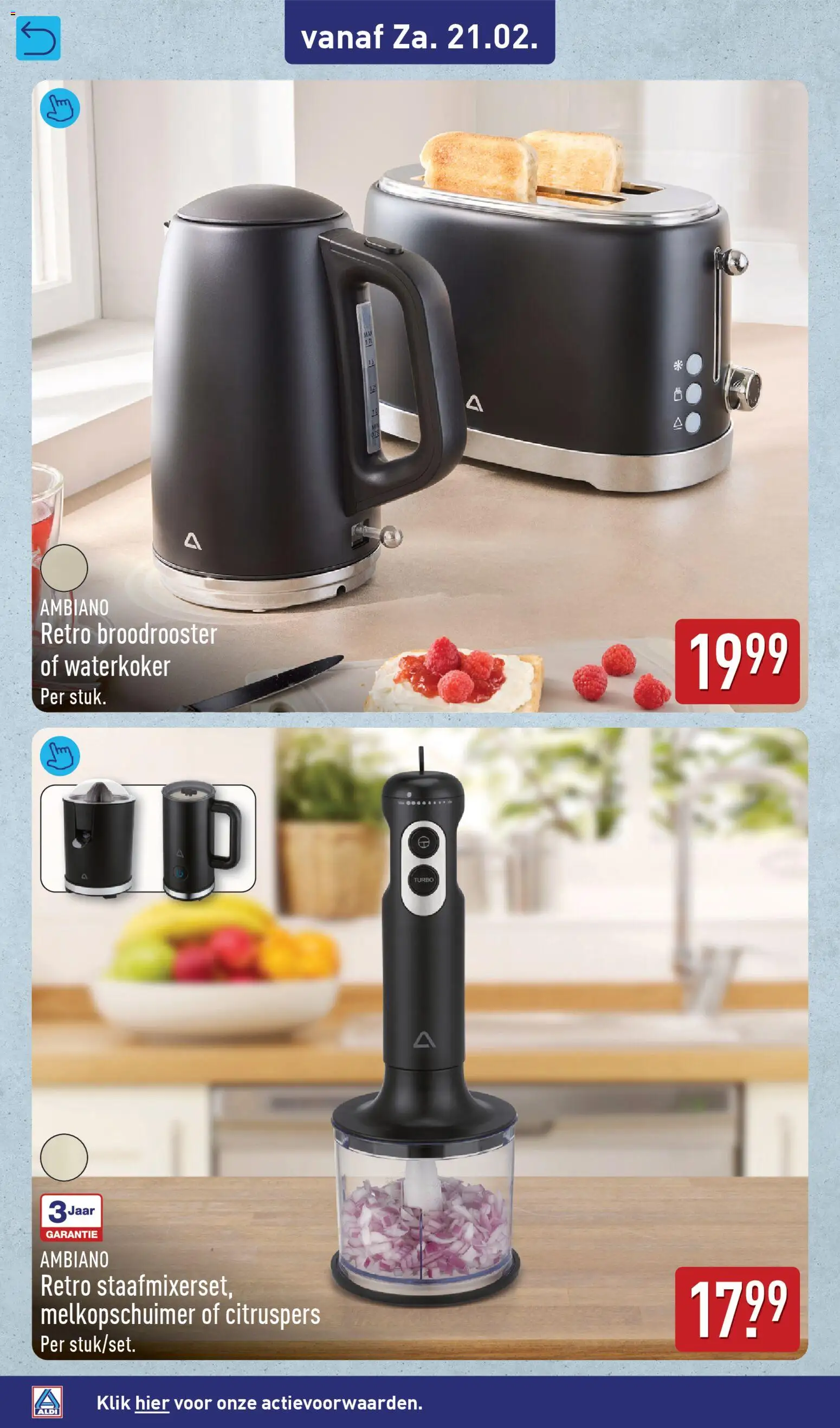 {H1} | Pagina: 14 | Producten: Melkopschuimer, Waterkoker