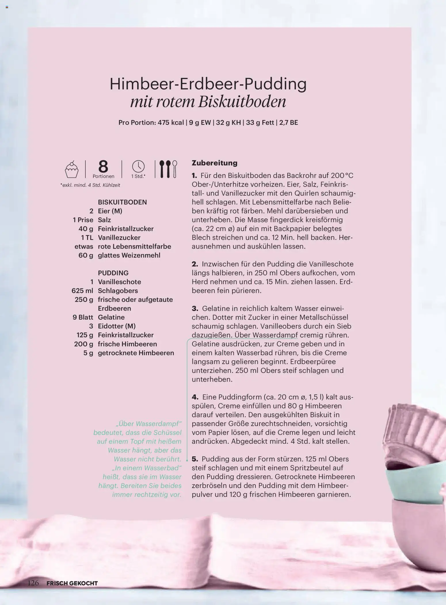 Billa Frisch Gekocht gültig ab 01.05.2026 | Seite: 126 | Produkte: Erdbeeren, Wasser, Salz, Herd