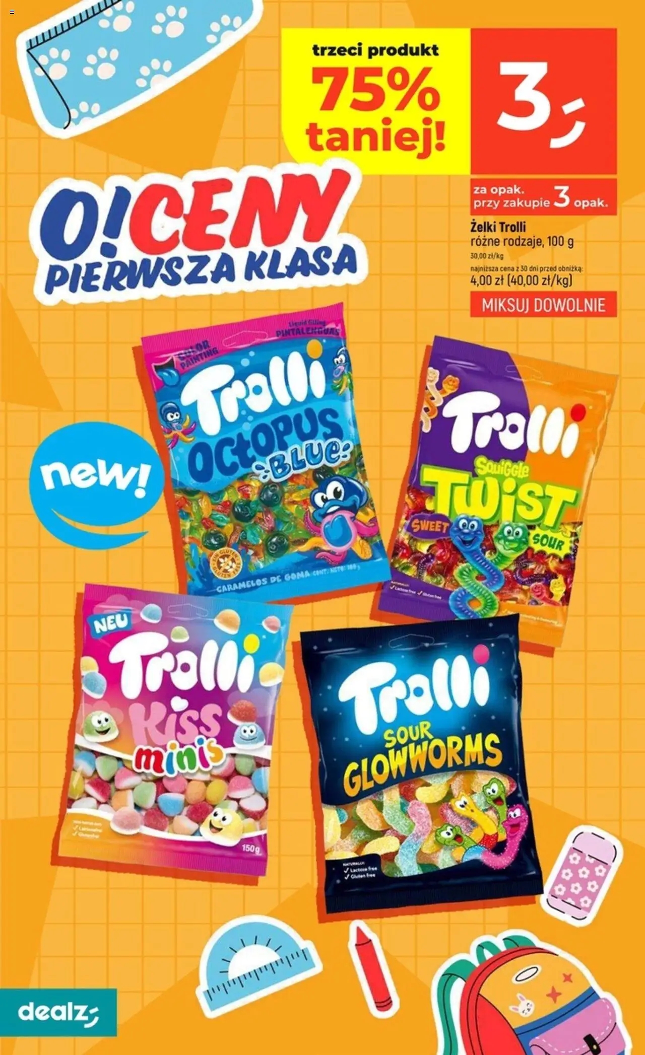Dealz Gazetka - O!ceny pierwsza klasa od 07.08.2025 | Strona: 6 | Produkty: Żelki