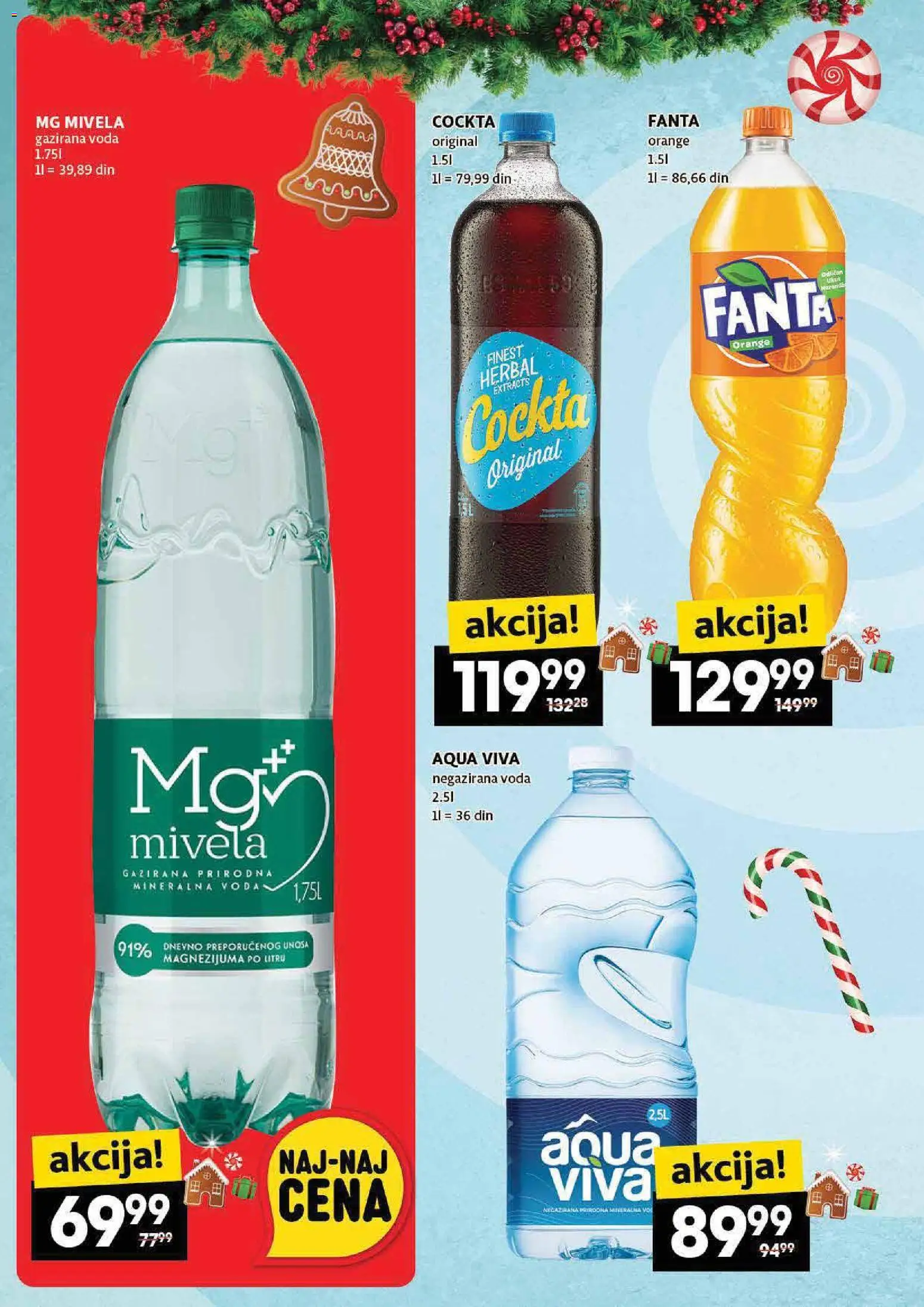 Roda katalog - važi od 08.01.2026 | Strana: 22 | Proizvode: Negazirana voda, Voda, Mineralna voda