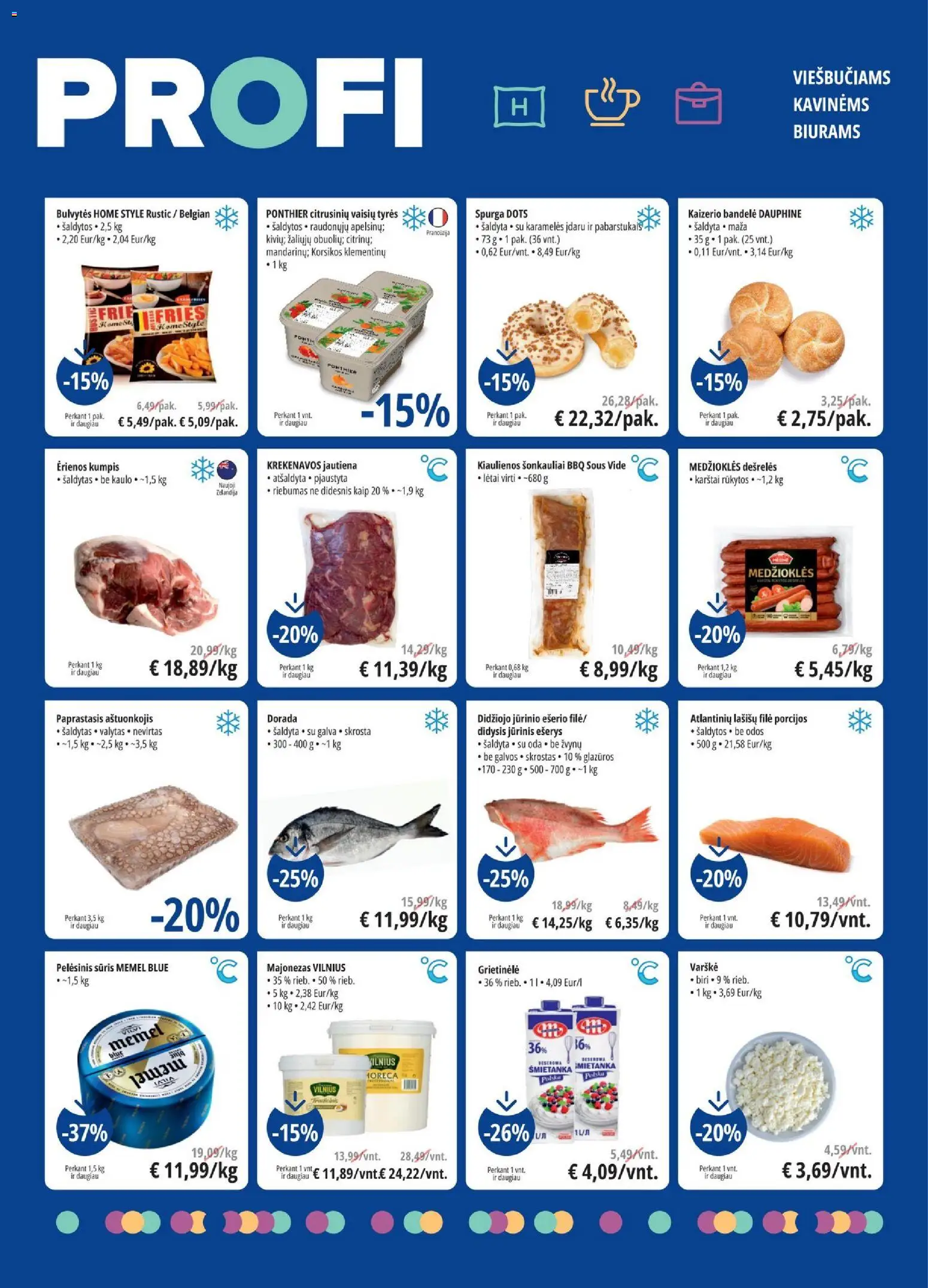 ePromo akcijos nuo 15.04.2026 | Puslapis: 6 | Prekių: Grietinėlė, Kiaulienos, Dešrelės, Majonezas