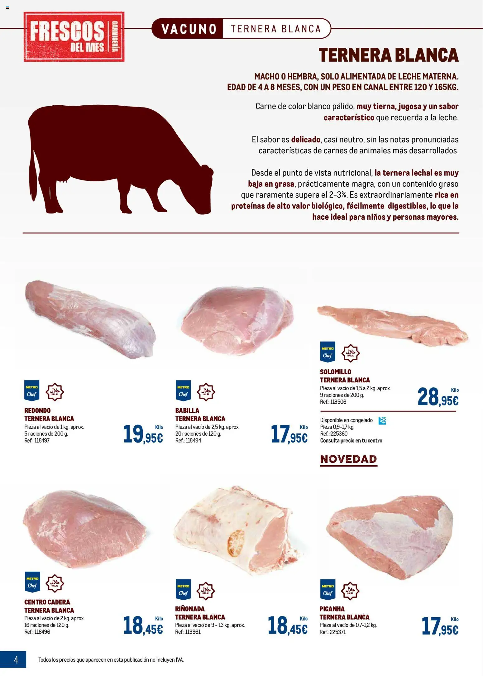 Makro - Expertos en carnes │ válido desde el 09.03.2026 | Página: 4 | Productos: Leche, Peso