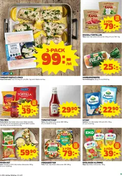 Coop reklamblad aktuell från 23.06.2025 | Sida: 5 | Produkter: Klämmis, Galler, Hamburgerbröd, Ost