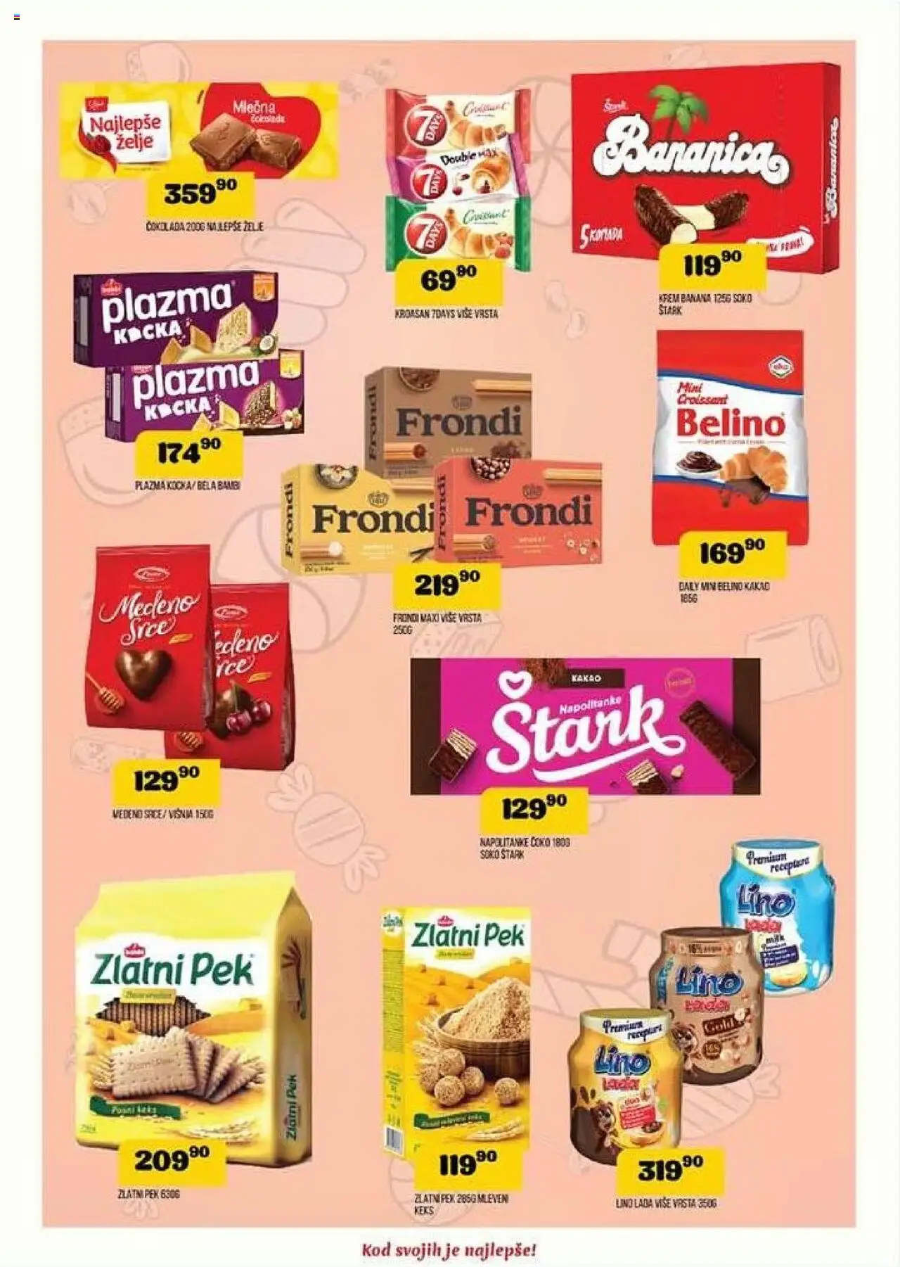 VP Dima katalog - važi od 14.08.2025 | Strana: 9 | Proizvode: Plazma, Kroasan, Čokolada, Napolitanke