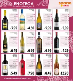 Anteprima del volantino Spazio Conad volantino valido a partire dal 17.04.2026 | Pagina: 7 | Prodotti: Uova, Tè, Frutti di mare, Vino