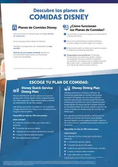Vista previa Viajes El Corte Inglés Folleto Walt Disney World válido desde el 03.12.2025 | Página: 51 | Productos: Vasos, Té, Mesa