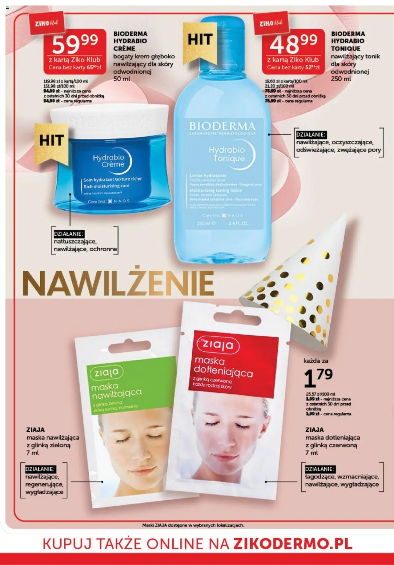 Ziko Gazetka od 17.09.2025 | Strona: 4 | Produkty: Karta, Maska, Krem, Lotion