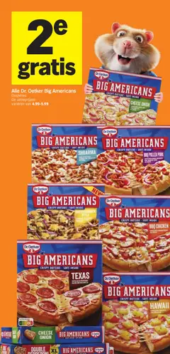 BIG AMERICANS CHEESEBURGER STYLE, Crispy outside - soft inside - Voorbeeld van een folder van Albert Heijn, geldig van 23.02.2026 | Pagina: 9