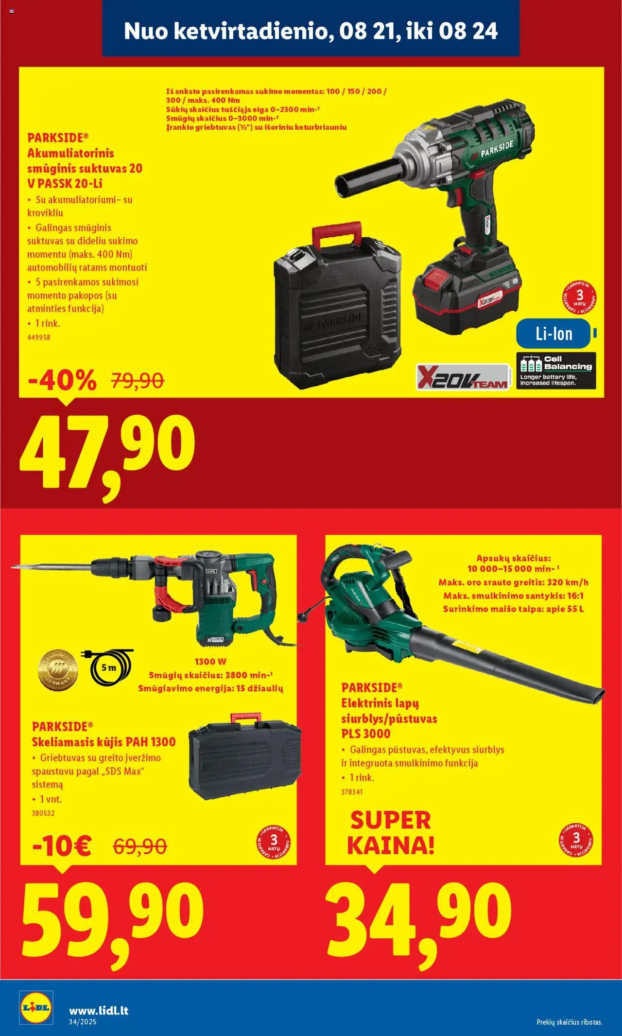 LIDL - Leidinys - Nauja LIDL parduotuvė Baltijos g. 48A, Kaunas│galioja nuo 21.08.2025 | Puslapis: 4