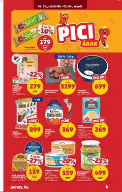 DÁRDÁS CSIRKEMELL SZENDVICS CSEMEGE, szeletelt 100 g, 2790 Ft/kg - amely érvényes a következő dátumtól: 26.02.2026 | Oldal: 8