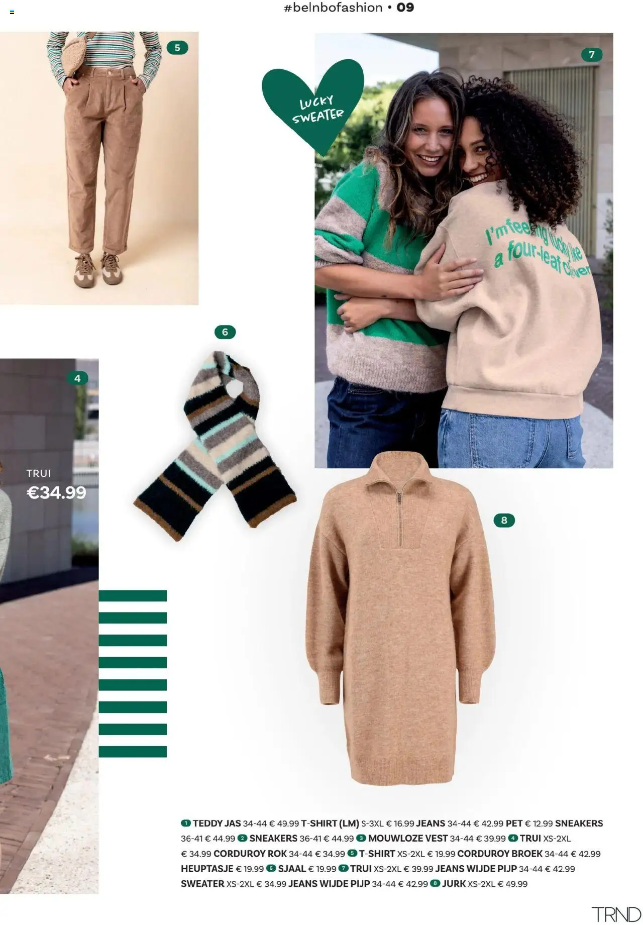  | Pagina: 9 | Producten: Sneakers, Sjaal, Sweater, Jas