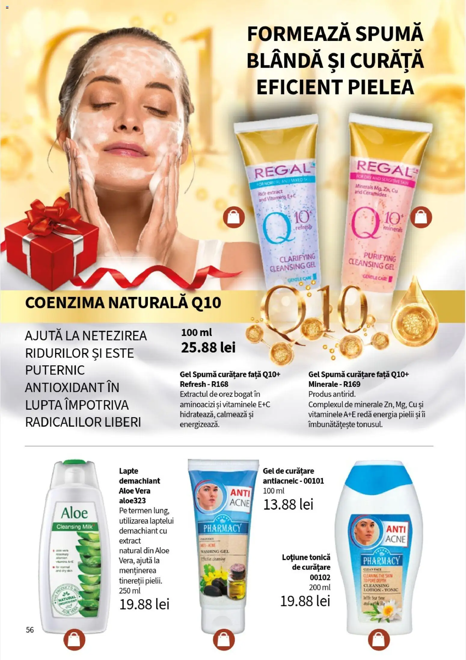 Noul catalog Lady’s – valabil de la 10.11.2025 | Pagină: 58 | Produse: Loțiune tonică, Demachiant, Aloe vera, Orez