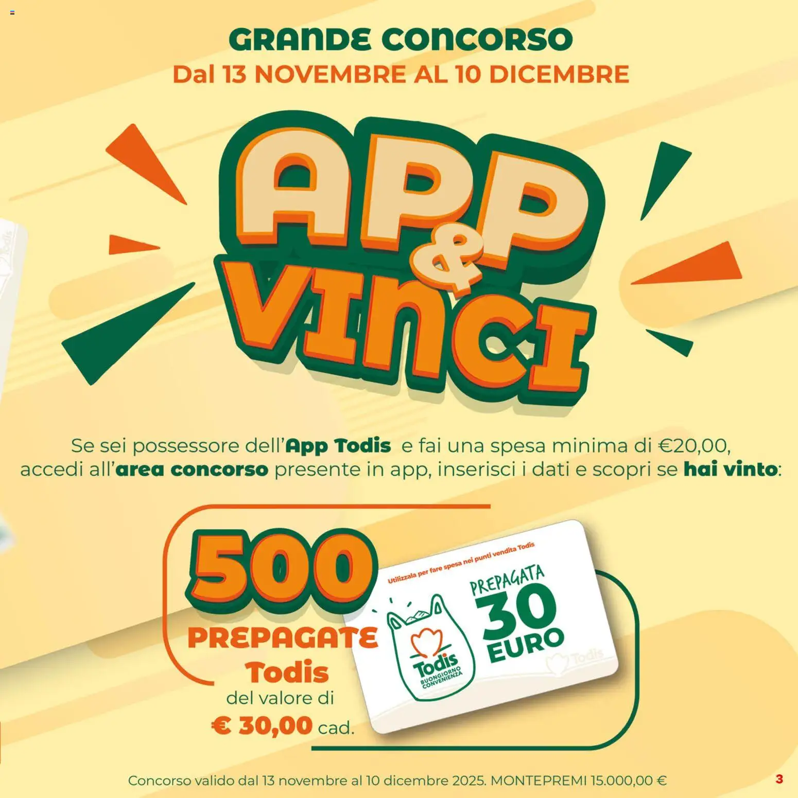 Volantino Todis del 13.11.2025 | Pagina: 3
