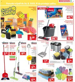 Interspar katalog | vrijedi od 13.08.2025 | Stranica: 25 | Proizvodi: Četka, Metla, Kanta za smeće, Lopatica