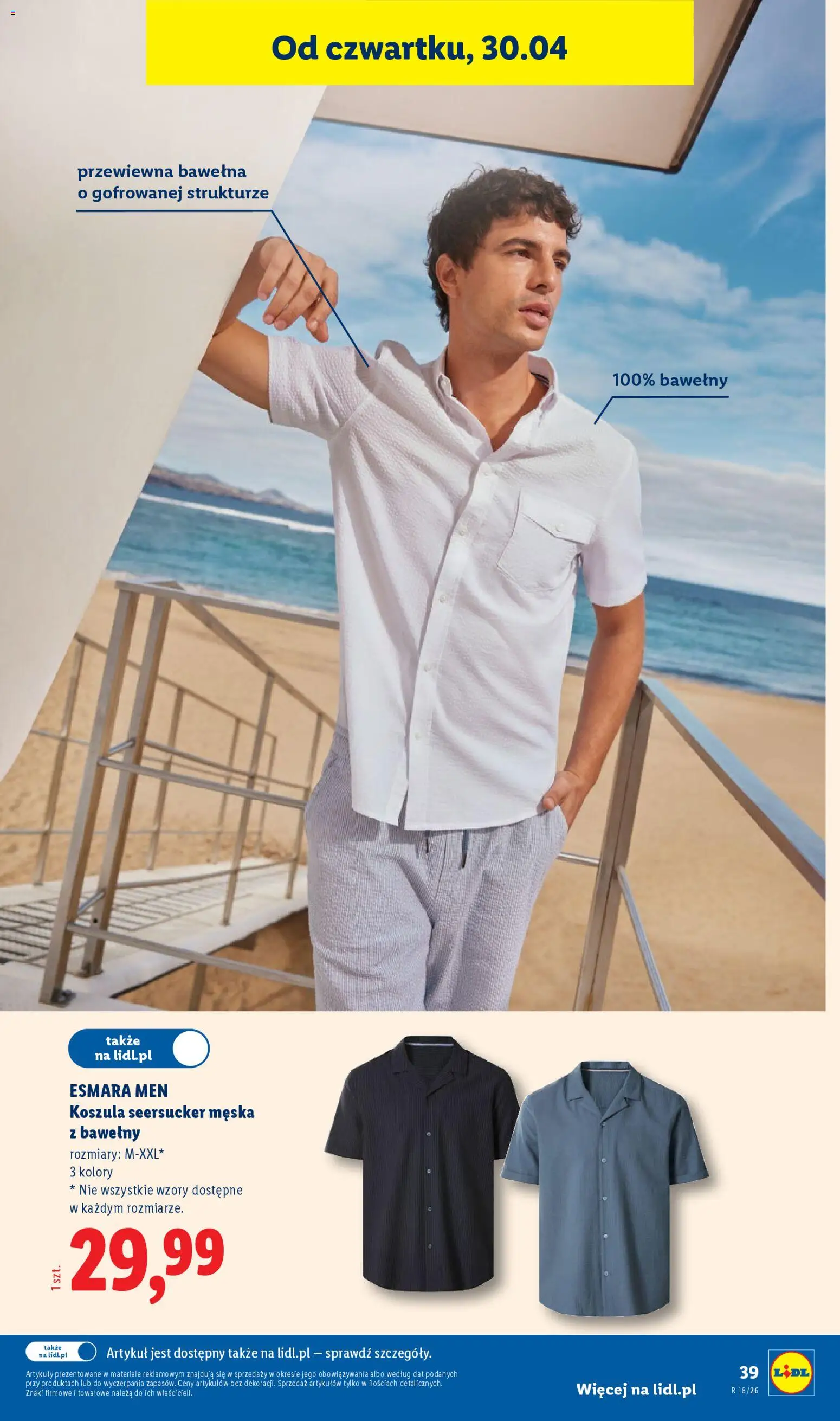 Lidl Katalog od 27.04.2026 | Strona: 47 | Produkty: Koszula