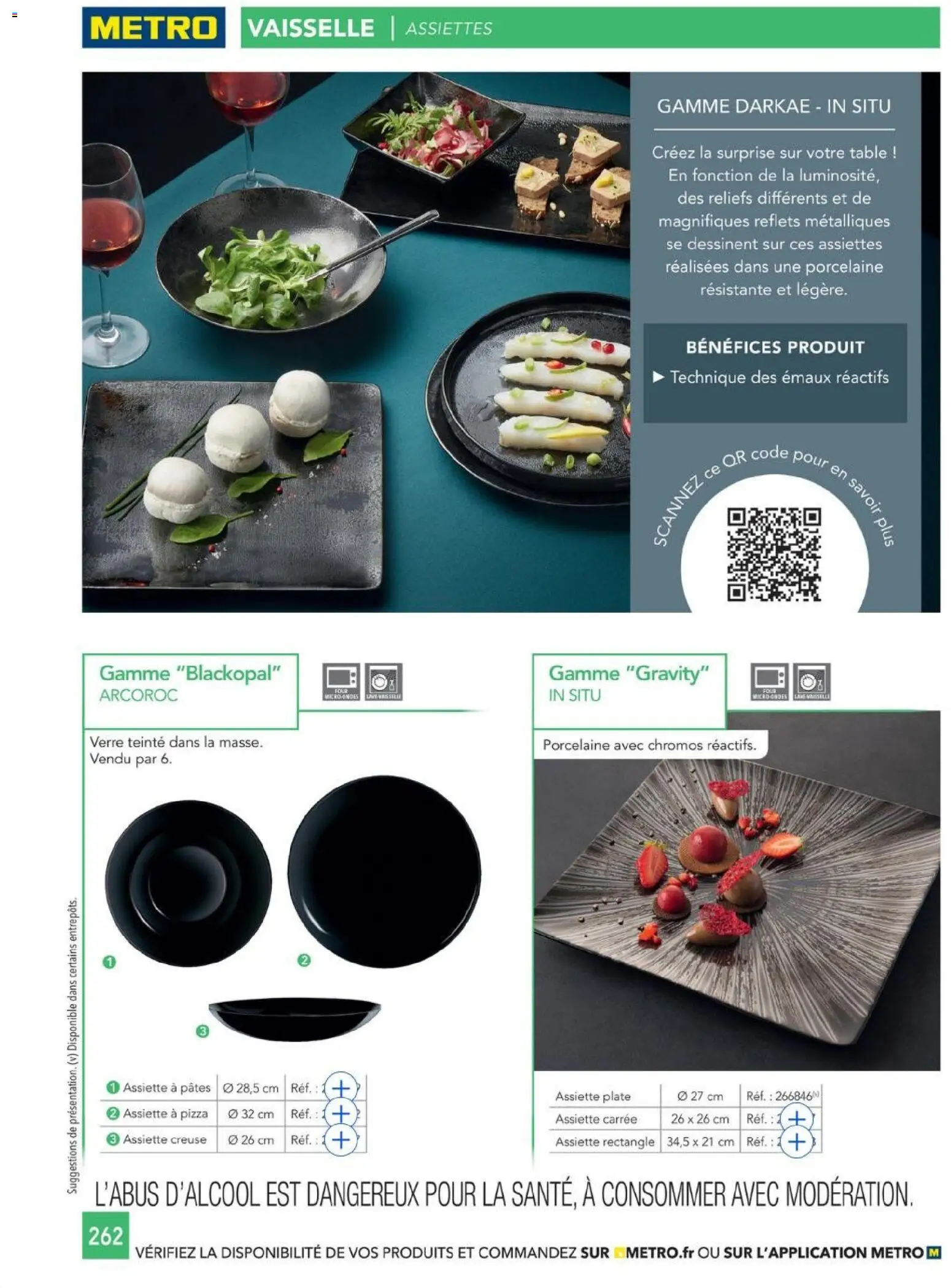 {H1} | Page: 262 | Produits: Four, Table, Pizza, Pâtes